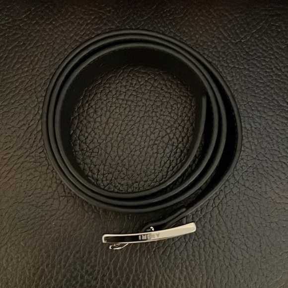 AMIRI UNISEX CROCO PRINTED LEATHER BELT - Picture 5 of 9